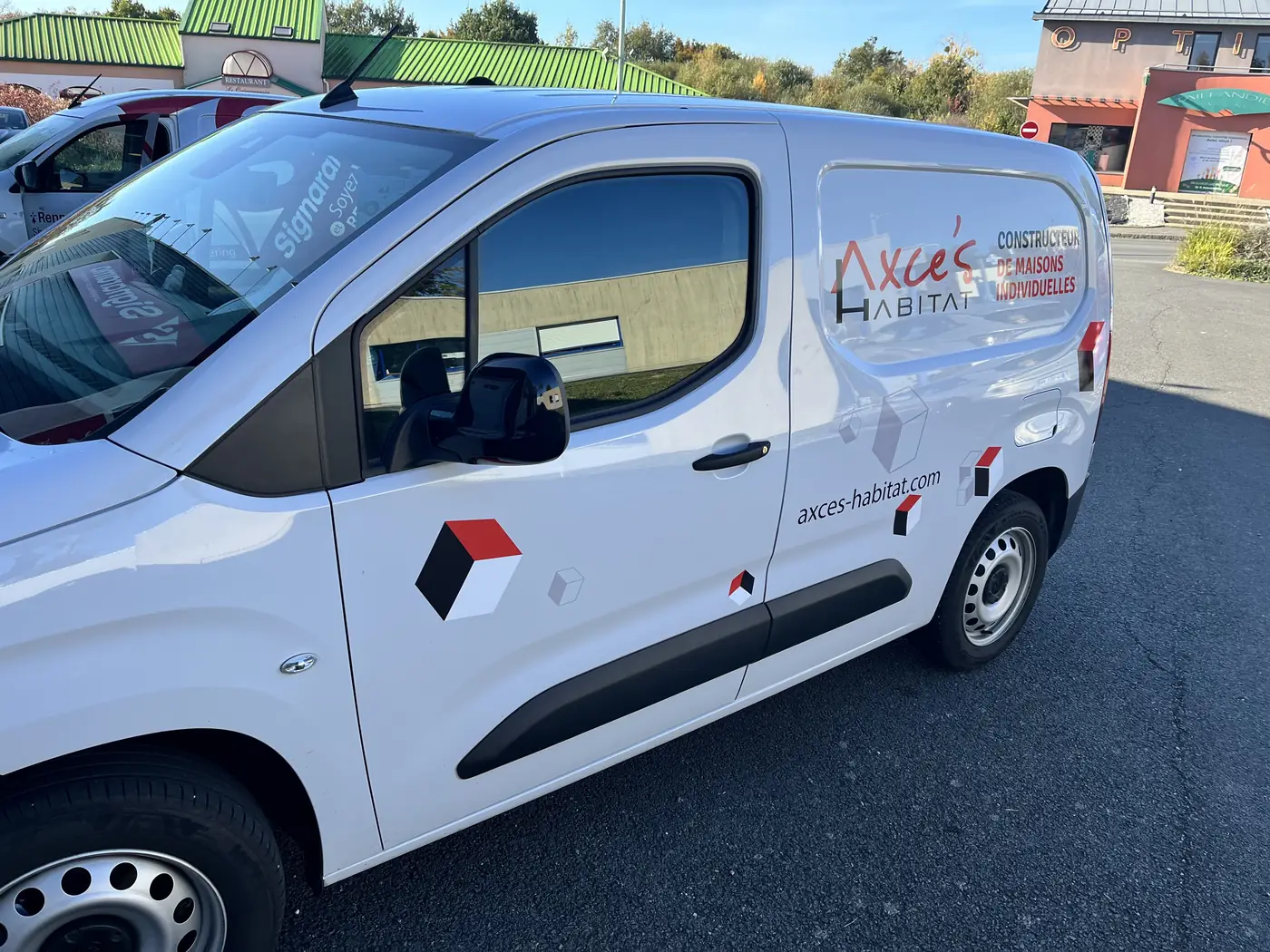 Flocage utilitaire Kangoo Rennes