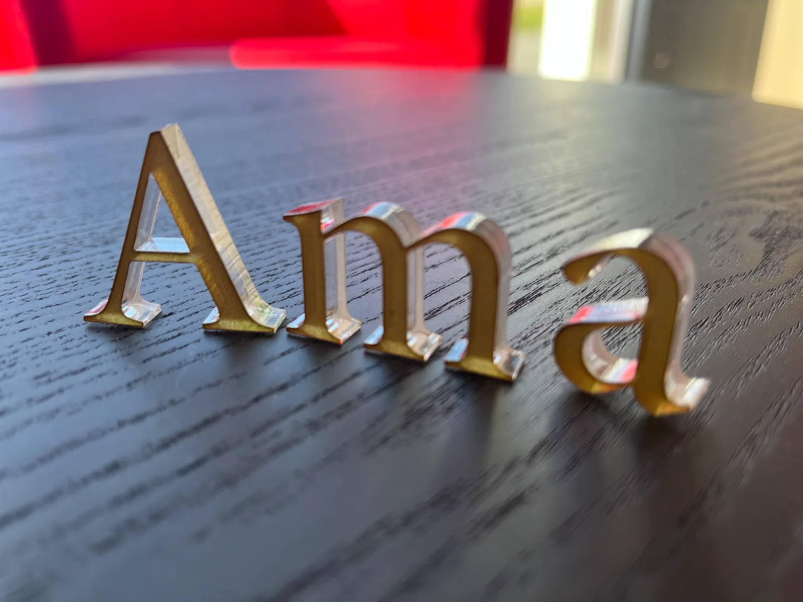 Lettres Relief — Atelier Visible Rennes