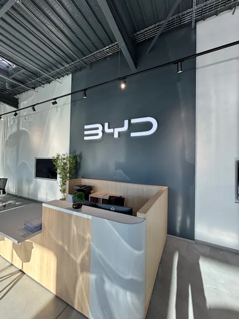 Concession automobile BYD Rennes