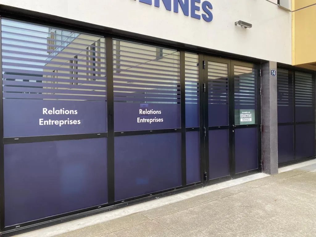 Signalétique pour établissements d'enseignement — Atelier Visible Rennes