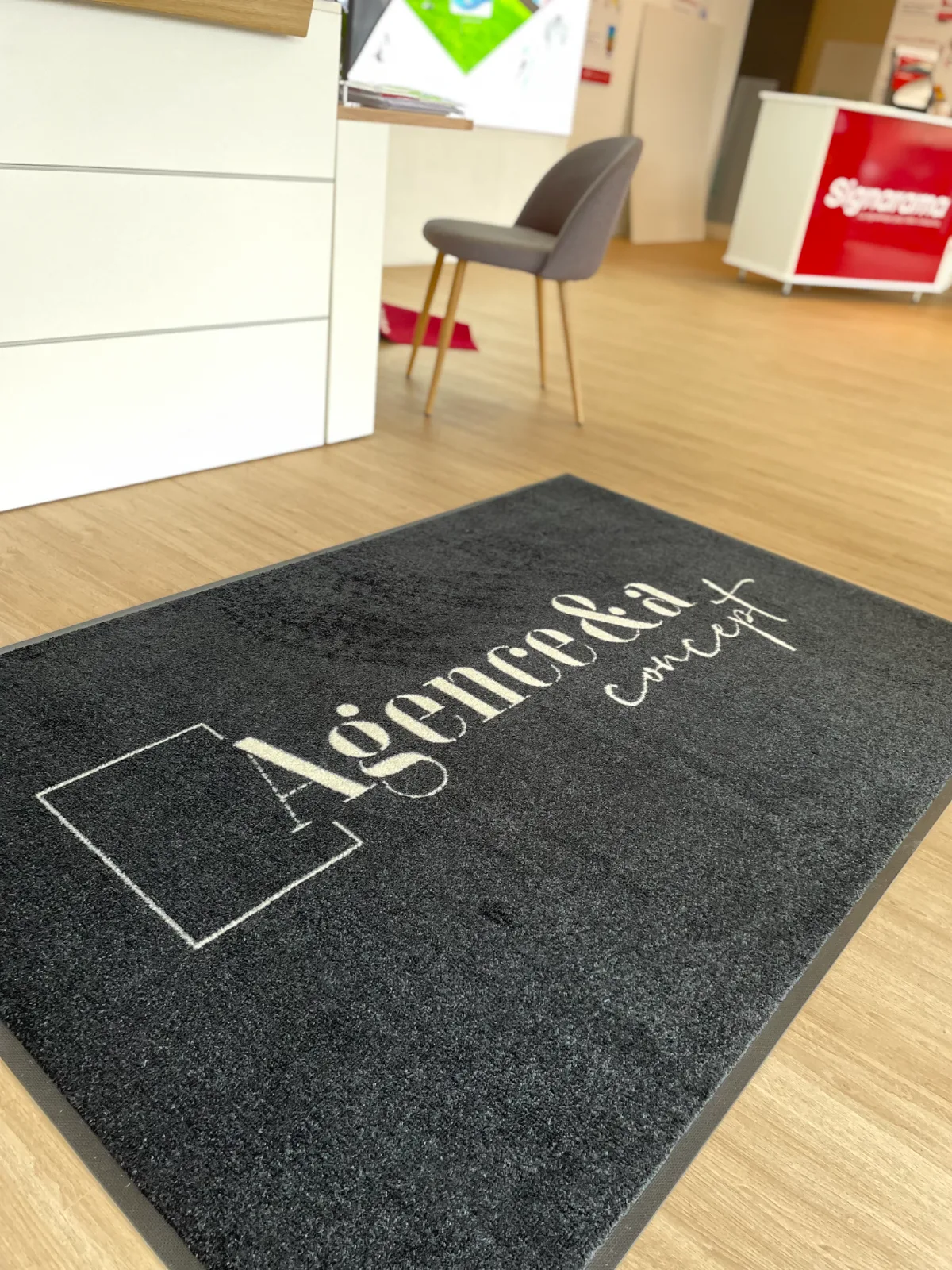 Tapis d'accueil personnalisé Alice's Habitat