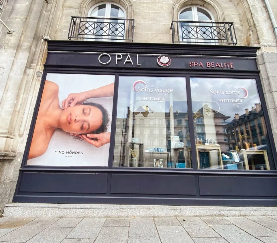 Vitrophanie adhésif vitrine